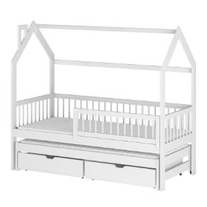 Łóżko Domek Papi 90x200 white