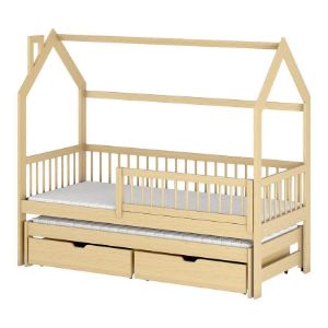 Łóżko Domek Papi 90x200 pine