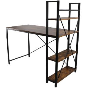 Obrazek Biurko Loft 8635 E dark vintage wood