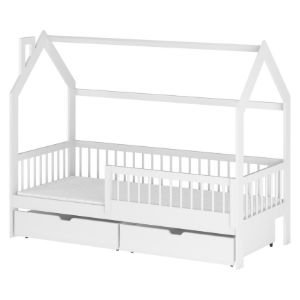 Łóżko Domek Oskar 90x200 white