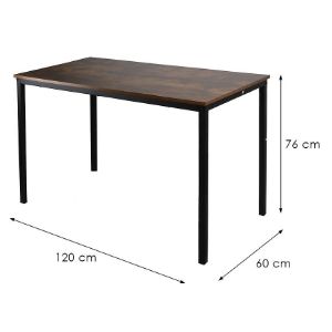 Obrazek Stół Loft 8632 E dark vintage wood