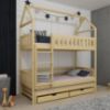 Obrazek Łóżko Domek Iga 80x160 pine