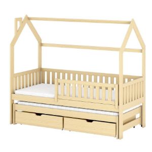 Łóżko Domek Monkey 90x200 pine