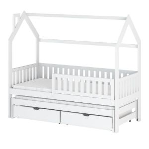Łóżko Domek Monkey 80x160 white