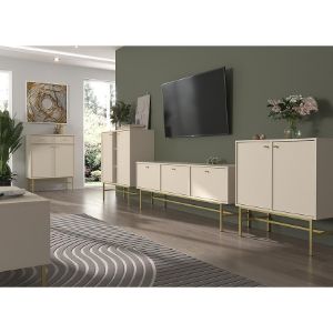 Obrazek Komoda Tokyo 3 2D beż piaskowy 822