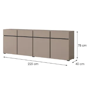 Obrazek Komoda Cross4d4s Congo/Czarny