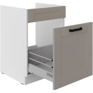 Obrazek Szafka kuchenna Luna claygrey/biały 60ZL 1S BB