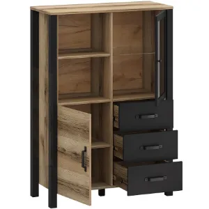 Obrazek Witryna 2d3s Derby C Light + Black