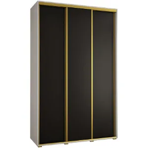 Szafa 45 Canaris 1 150 biały/czarny/gold