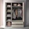 Obrazek Szafa trzydrzwiowa Sophie 22 cashmere
