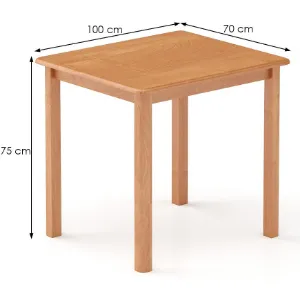Obrazek Stół Sosna ST104-100x75x70 olcha