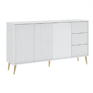 Komoda 3D3S Barcelona biała
