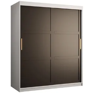 Obrazek Szafa Amiro 1 150 biały/czarny