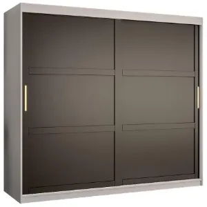 Obrazek Szafa Amiro 1 200 biały/czarny