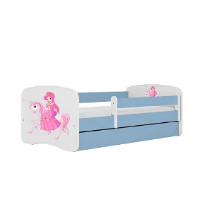 Łóżko Dziecięce Babydreams+Sz+M Niebieski 70x140 1 Księżniczka