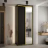 Obrazek Szafa 45 Canaris 3 120 czarny/gold