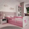 Obrazek Łóżko Dziecięce Babydreams+Sz+M Różowe 80x160 Wróżka 2