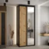 Obrazek Szafa 45 Canaris 3 130 czarny/artisan/czarny