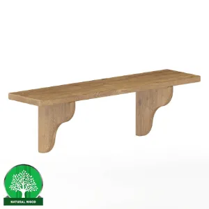 Półka Sosna PK121-80x25x20 dąb