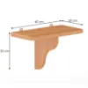 Obrazek Półka Sosna PK123-40x25x20 olcha