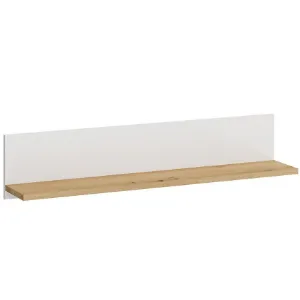 Obrazek Półka Avila AILP01 biały/dąb artisan