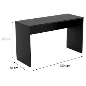 Obrazek Biurko Agapi 03 Czarny Onyks