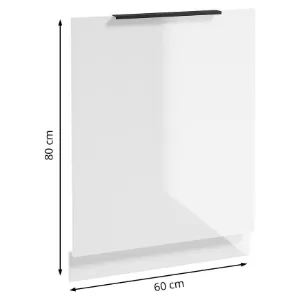 Obrazek Front zmywarki Basti B60 60x80x2 1D0S biała