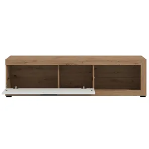 Obrazek Szafka RTV Remo Artisan/Biały 11013493