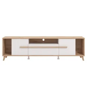 Obrazek Szafka RTV Orleans Artisan/Biały 11013346