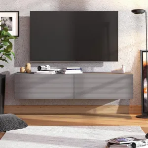 Obrazek Szafka RTV Clermont Grafit 11013549