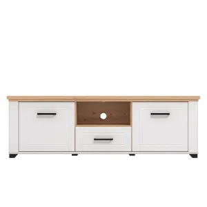Obrazek Szafka RTV Valencia Artisan/Biały 11011385