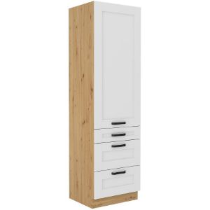 Obrazek Szafka kuchenna LUNA biały mat/artisan 60dks-210 3s 1f