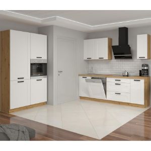 Obrazek Szafka kuchenna LUNA biały mat/artisan 50gu-36 1f
