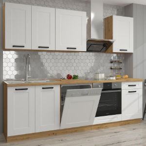 Obrazek Szafka kuchenna LUNA biały mat/artisan 50gu-36 1f