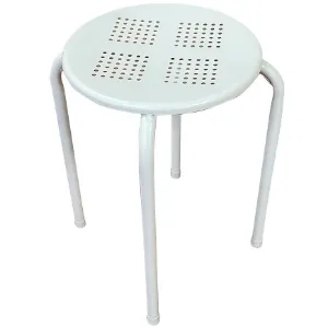 Taboret DR-N-656 Felipe 10892 biały