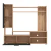 Obrazek Meblościanka Braga Artisan/Czarny 11011452