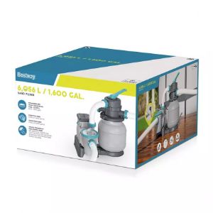 Obrazek Pompa do basenów piaskowa Bestway 6,056l/h 58497
