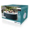 Obrazek Basen z hydromasażem 1.96x1.96m Miami dark green 6001D