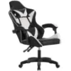 Obrazek Fotel gamingowy Diogenes 8683 czarny/biały