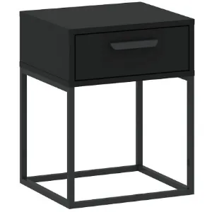 Obrazek Szafka nocna 1S niska-40 czarna