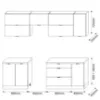 Obrazek Kuchnia Loft II 260 grafit z blatem