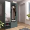 Obrazek Garderoba Milo Stone Green
