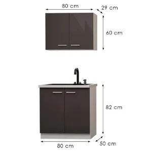Obrazek Kuchnia Sonia 80cm Bez Blatu