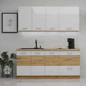 Kuchnia Artisan White 180cm Bez Blatu