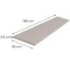 Obrazek Blat 180cm/38mm Cashmere / U12168QR