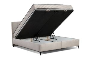 Obrazek Łóżko kontynentalne 160x200 Carino beżowe