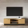 Obrazek SZAFKA RTV MODESTO 06 DĄB/CZARNY