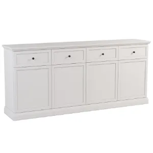 Komoda Lucca K4D4S biały opal