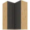 Obrazek Szafka kuchenna Stilo Grafit/Artisan 60X60 GN-90 2F (90°)