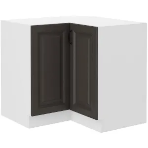 Obrazek Szafka Kuchenna Stilo Grafit/Biały 90x90 Nd 2f Bb